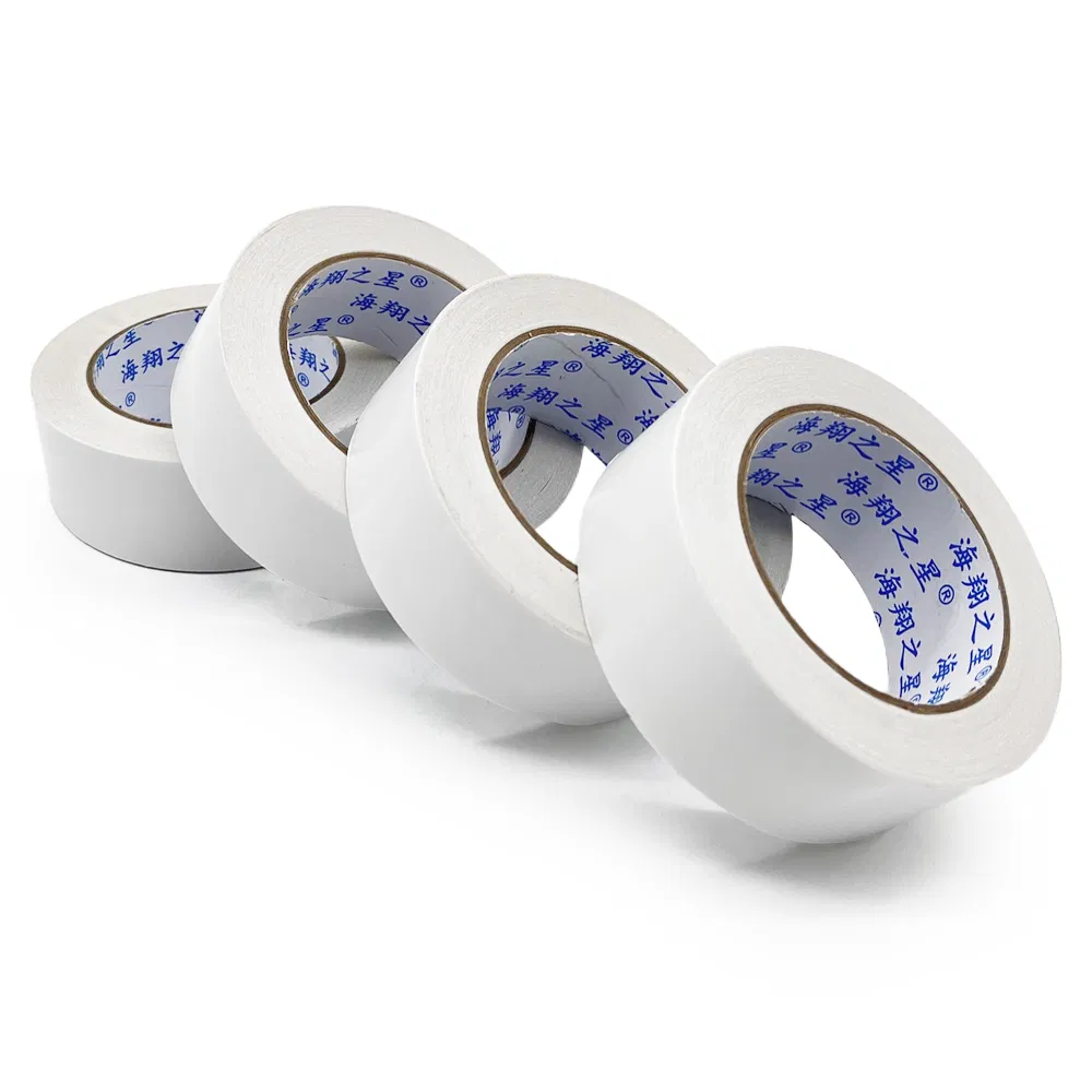 High Temp Double Sided Tissue Adhesive Tape with Hotmelt Glue