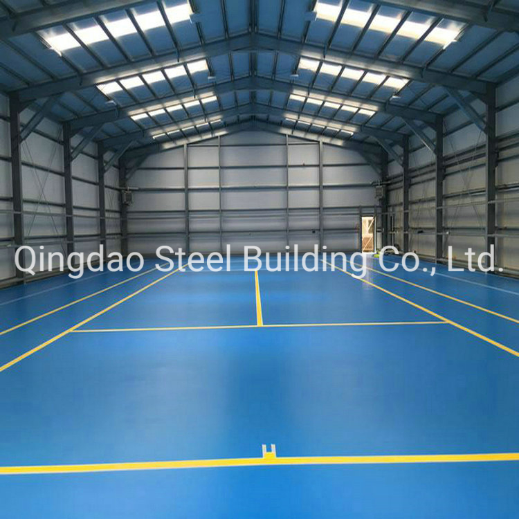Design Manufacturer Customized Prefabricated Steel Structure Sport Hall Building Prefab House