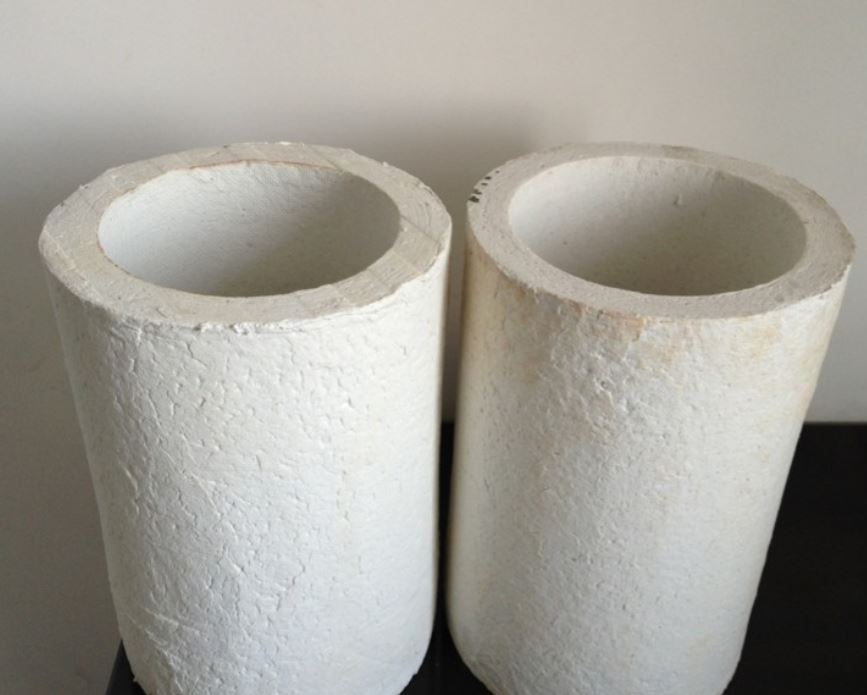 Dense Durable Structure Vacuum Formed Ceramic Fiber Pipe for Industrial