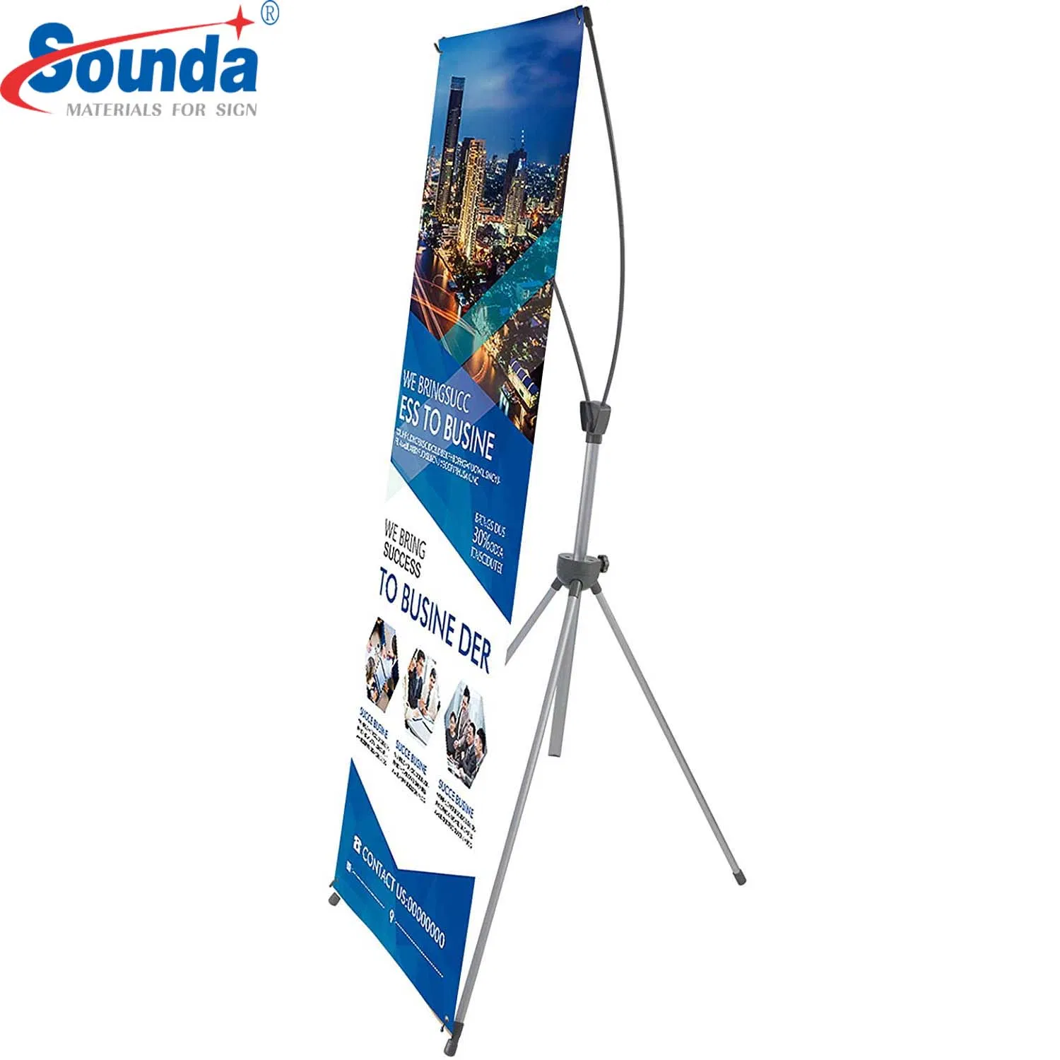 Aluminum Retractable Roll up Banner Display Stand