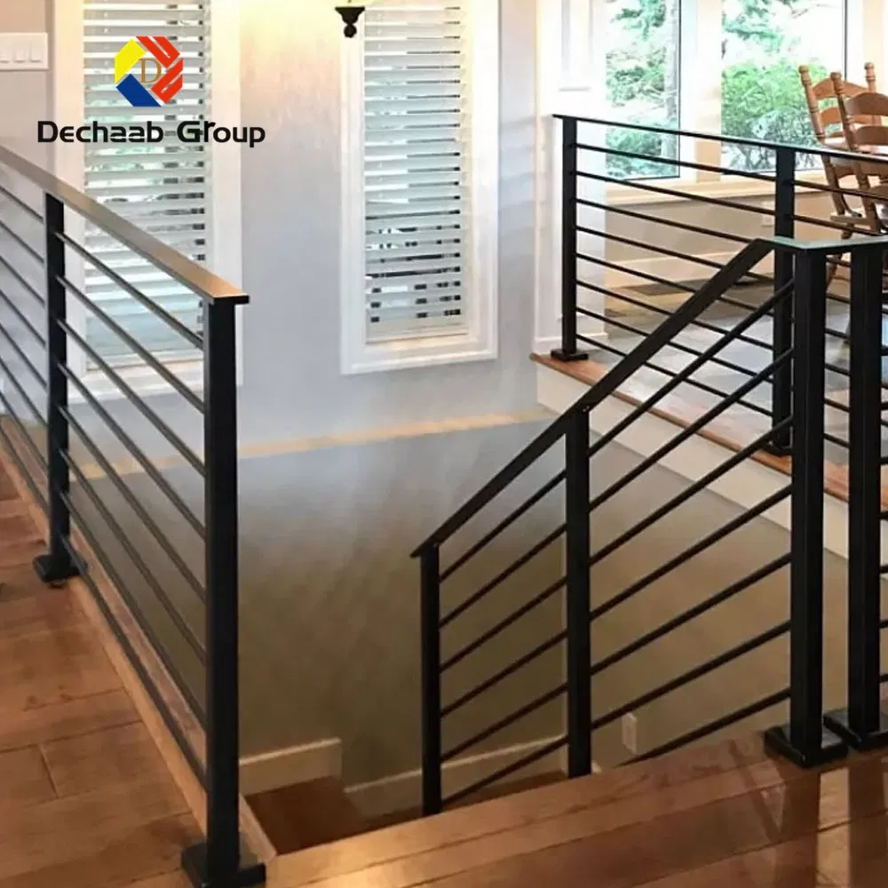 New Modern Luxury Simple Wrought Iron Stain Steel Stair Railing