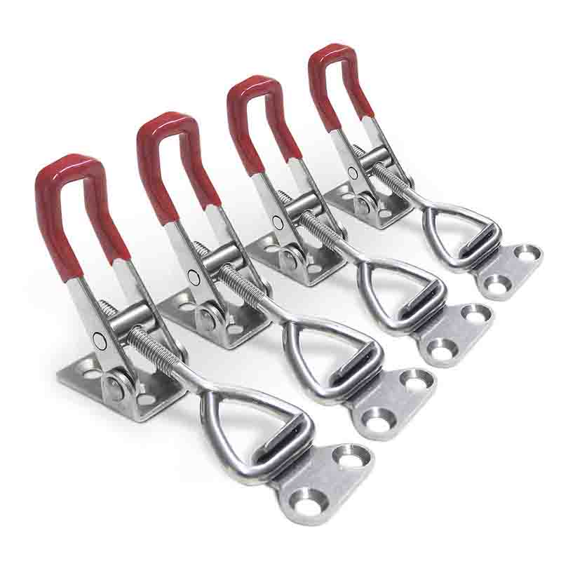 Stainless Steel Toggle Latch Clamps Quick Release Hasp Lock Latch