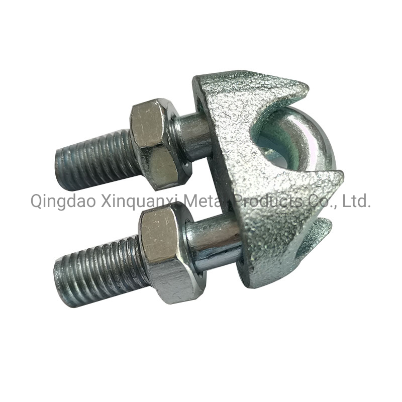 DIN741 Wire Rope Clip Galvanized Us Type Malleable Steel Wire Rope Clip