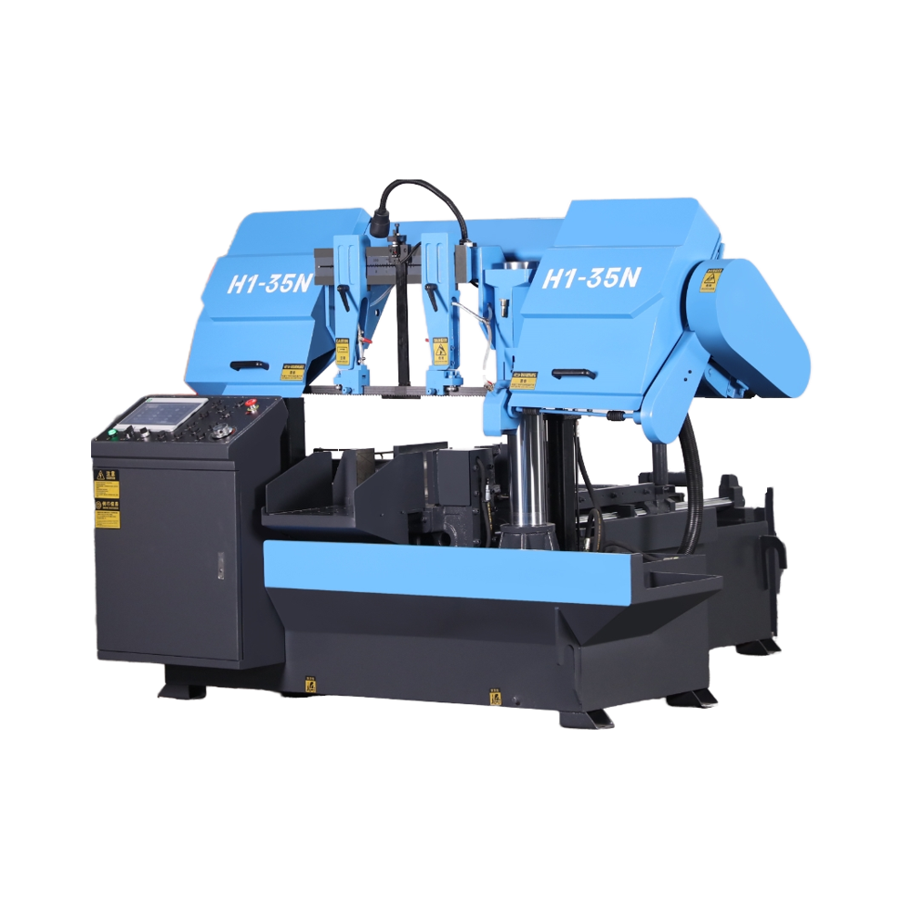 Ленточнопильный станок по металлу горизонтальный