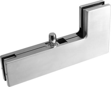 Glass Door Overpanel Corner L Patch Clamp Patch Fitting 10~12mm Thick Glass Doors Hardware