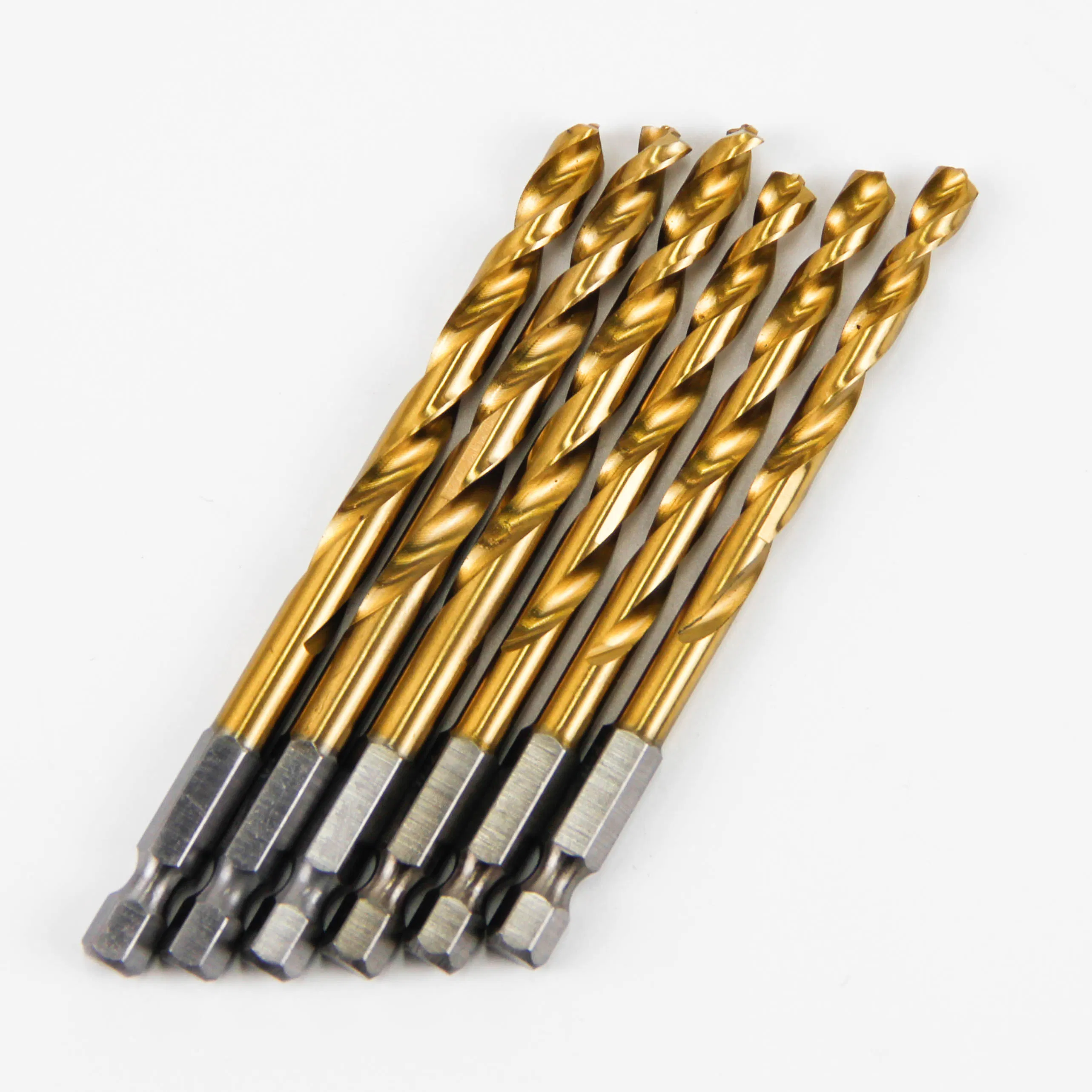 Wholesale Customization Carbide Drill Amber HSS Straight Shank Twist Drill Bits