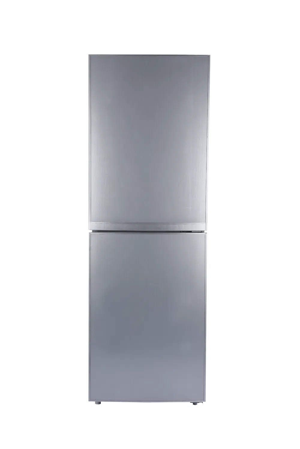 12V DC off Grid Silver Fridge 270L Solar Upright Bottom Freezer Refrigerators