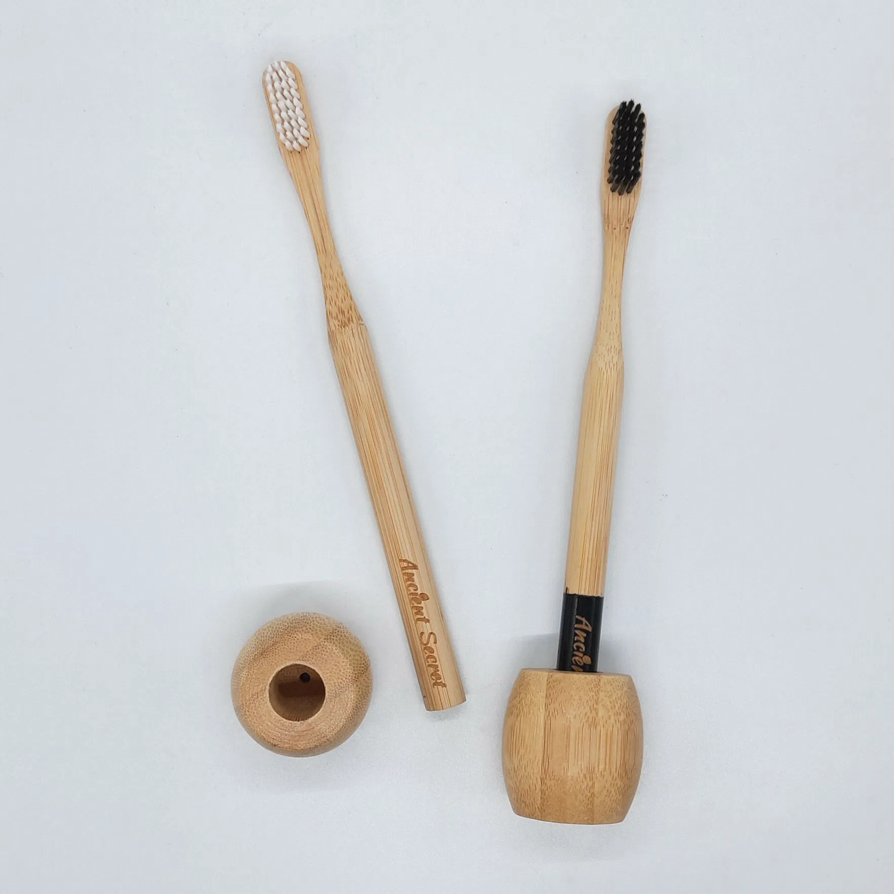 Customized Soft Bristles Wooden Handle Tooth Brush Bamboo Toothbrush