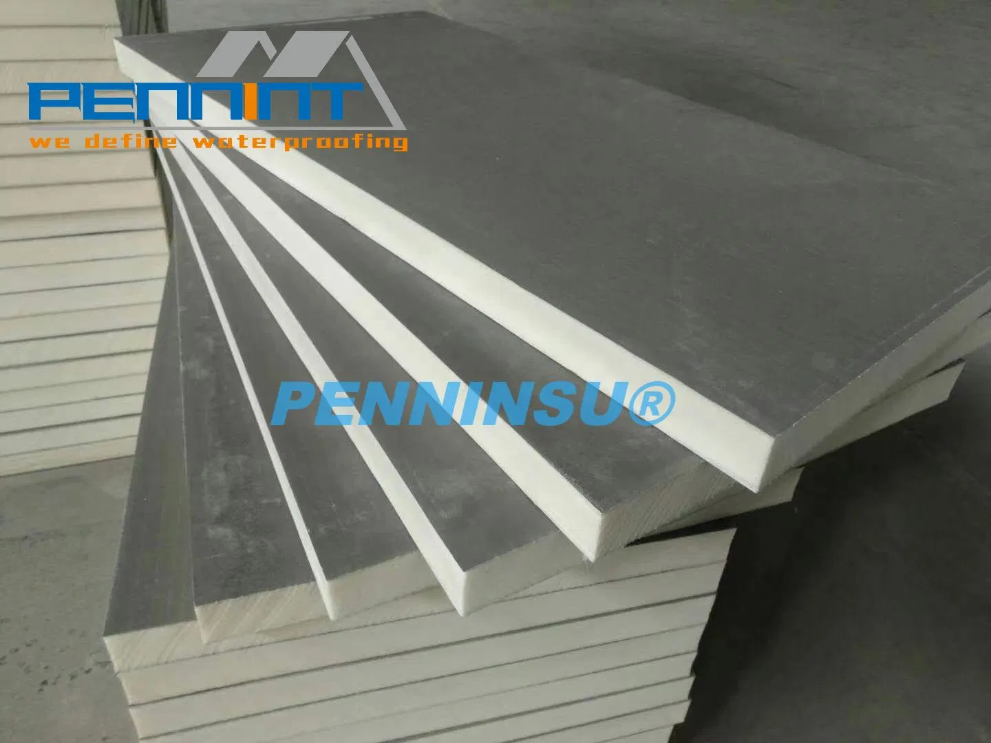 PIR Insulation Foam Board with Fiber Glass Surface & Excellent Fire-Resistance