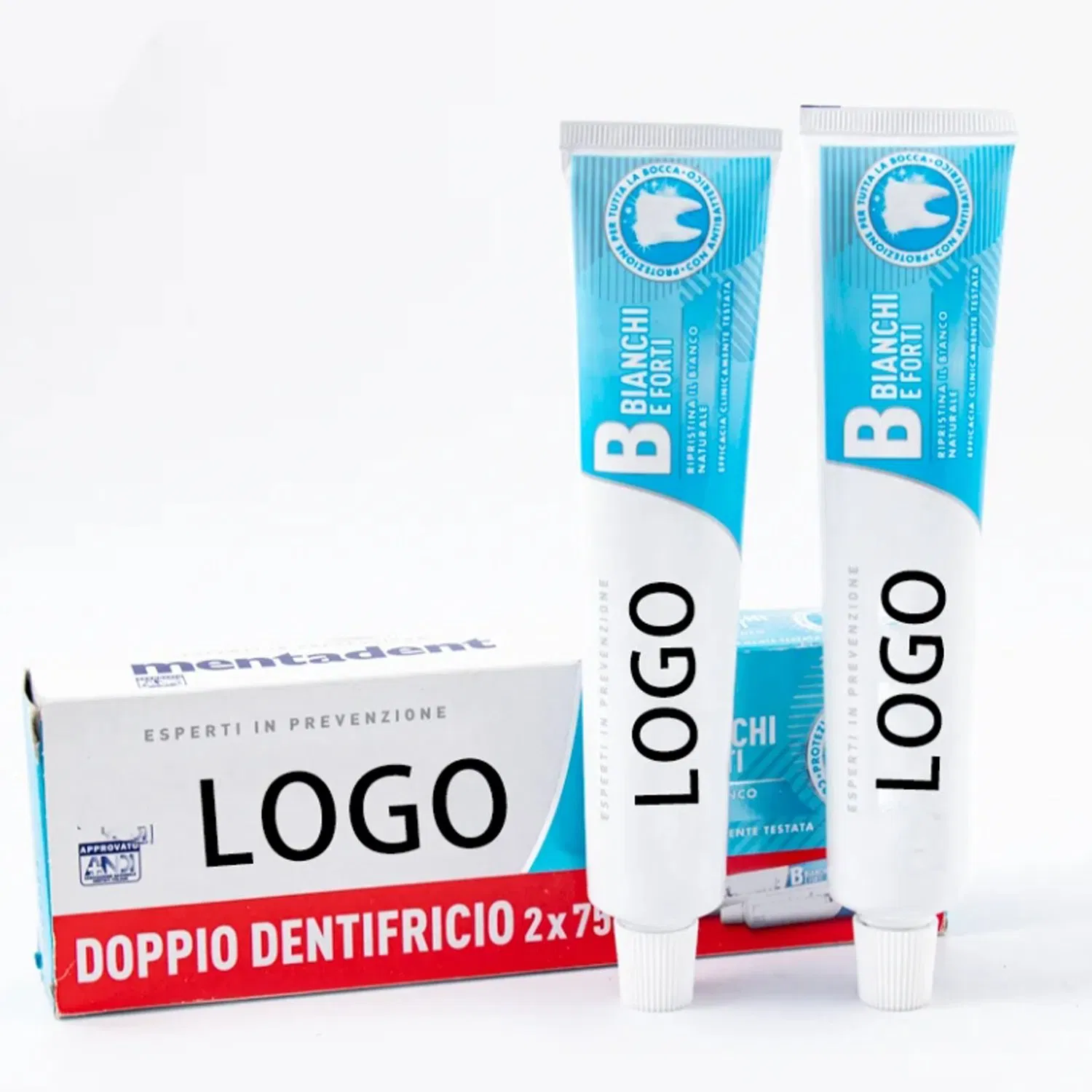 Custom Eliminating Bad Breath Reduce Dental Calculus Whitening Toothpaste