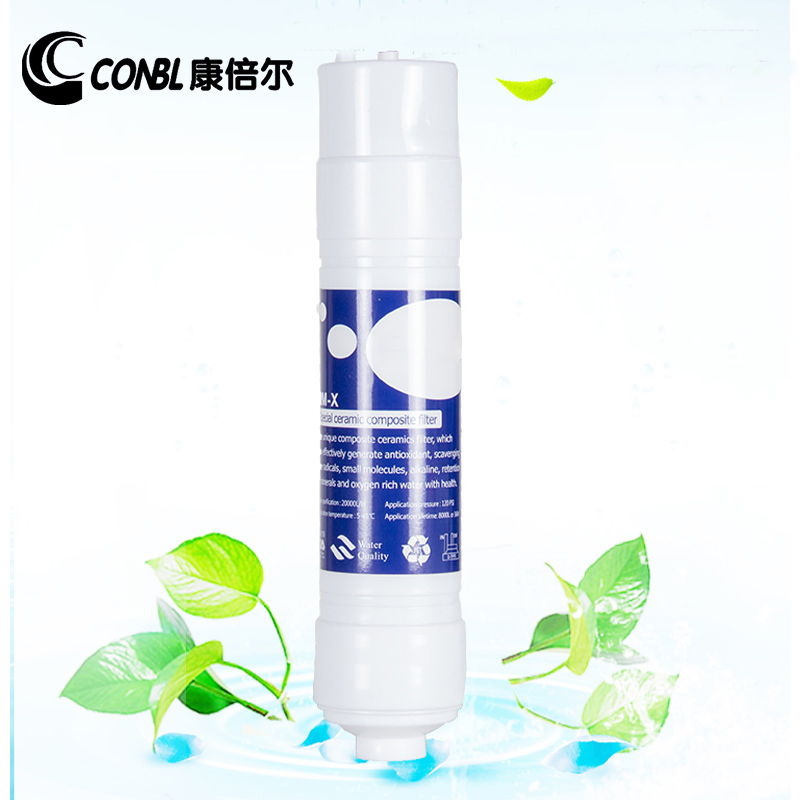 Conbl Food-Grade Water Filter Cartridge for Home Use with Em-X Ceramic Technology