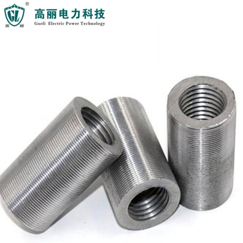ISO Certified Manufacturer 12mm to 50mm 45# Carbon Steel Heavy Duty Building Material Splicing Rebar Splicing Coupler