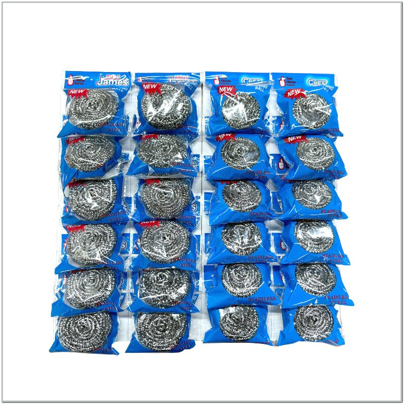 Metal Scrubber Stainless Steel Wire Sponge Scourer