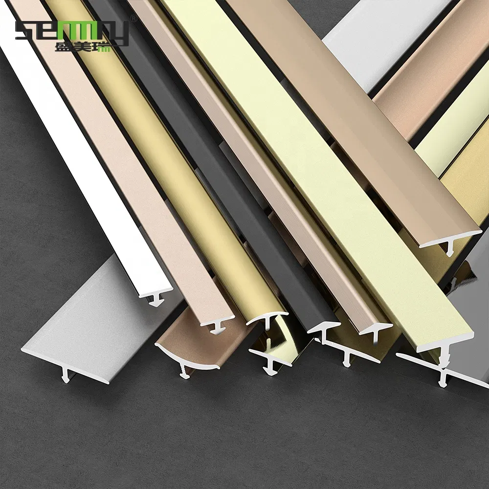 Stylish Waterproof T Shape Tile Edge Trim for Corners