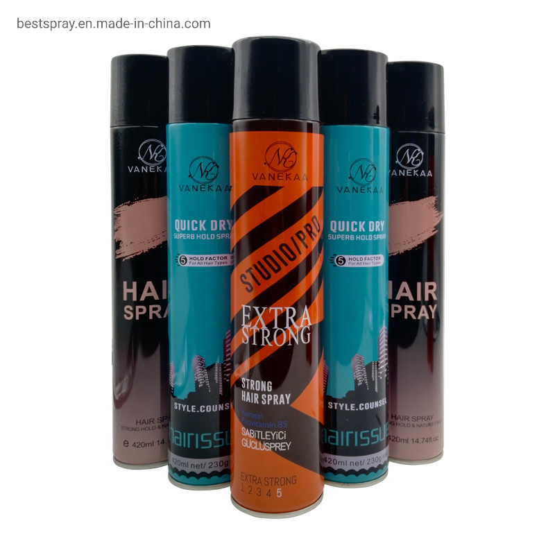 Hairspray Fragrance Curly Hair Spray and Hair Styling Spray Also Strong Hold Hairspray to Hold Curls Without Stiffness