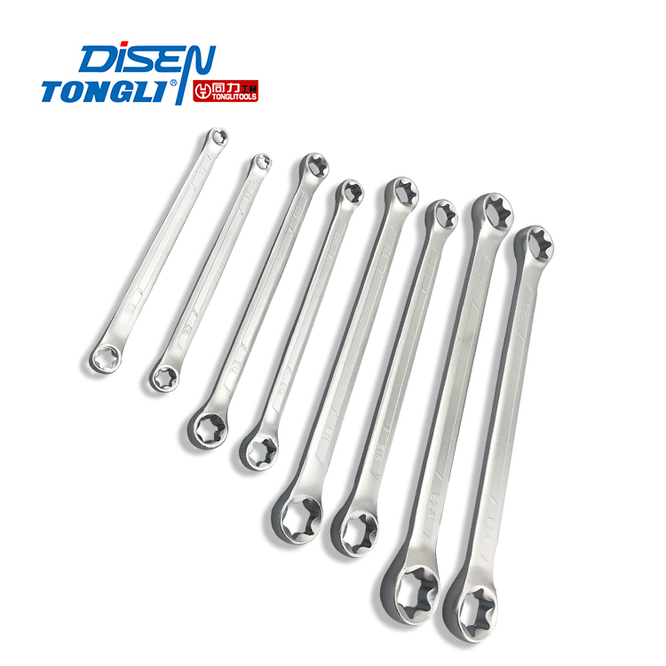 Double Ring 6 Point E Type Star Wrench