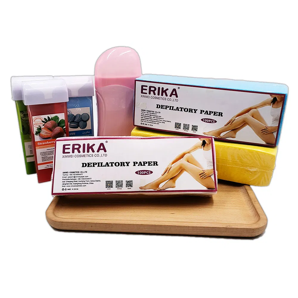 Hair Removal Waxing Paper Strips Depilatory Wax Strip for Body Legs