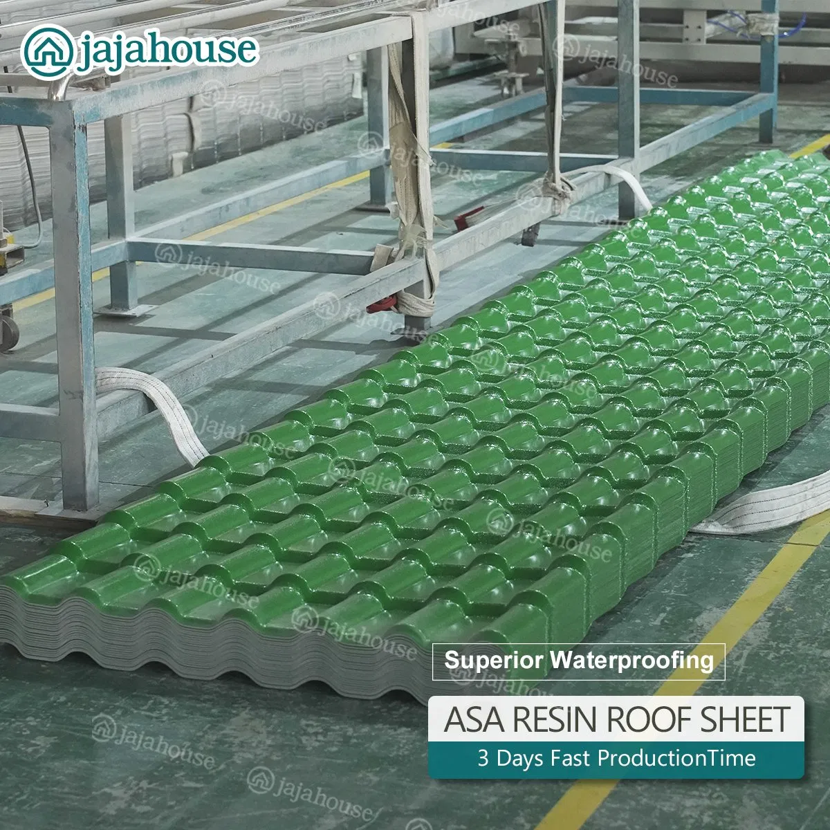 Испанская черепица Apvc 1130мм с ASA-пленкой