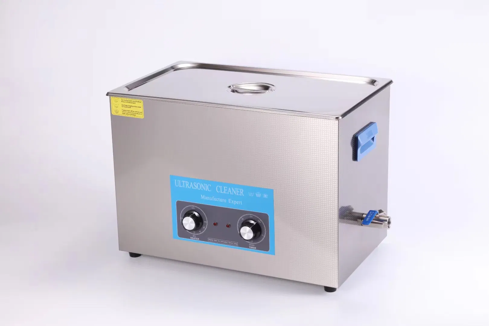 Digital Ultrasonic Nail Cleaner Ultrasonic Glasses Cleaner Multipurpose Cleaner with Time and Temperature Control