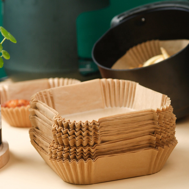 Premium Custom Air Fryer Liners with Non-Stick Baking Foil