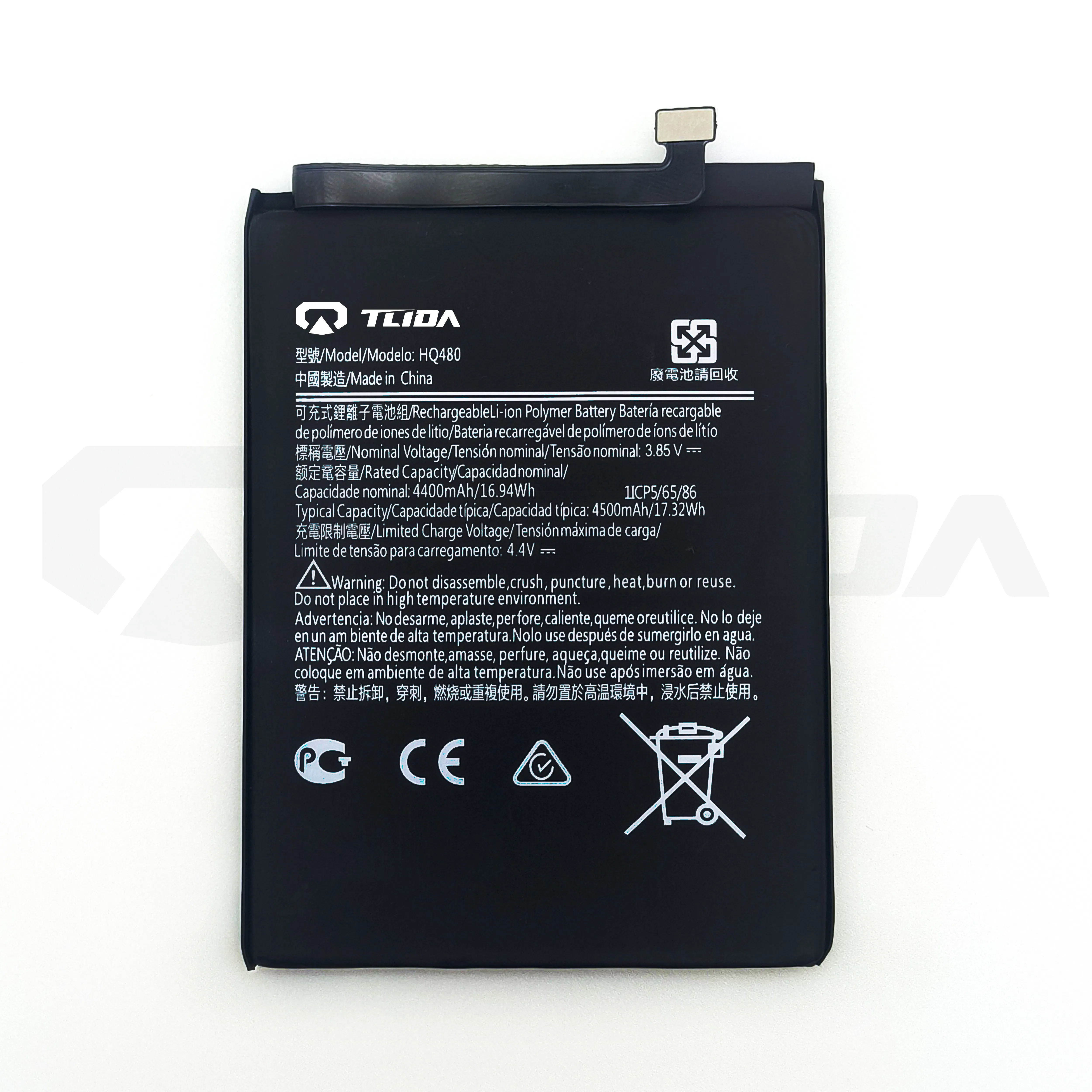 Tlida Wholesale Price Mobile Phone Battery Hq480 Original Capacity for Nokia 5c 4c 4D 4j 4L 3 8 6 7 7.1 X71 C20plus 4.2 5.3 8.3 All Models Spare Battery Replace