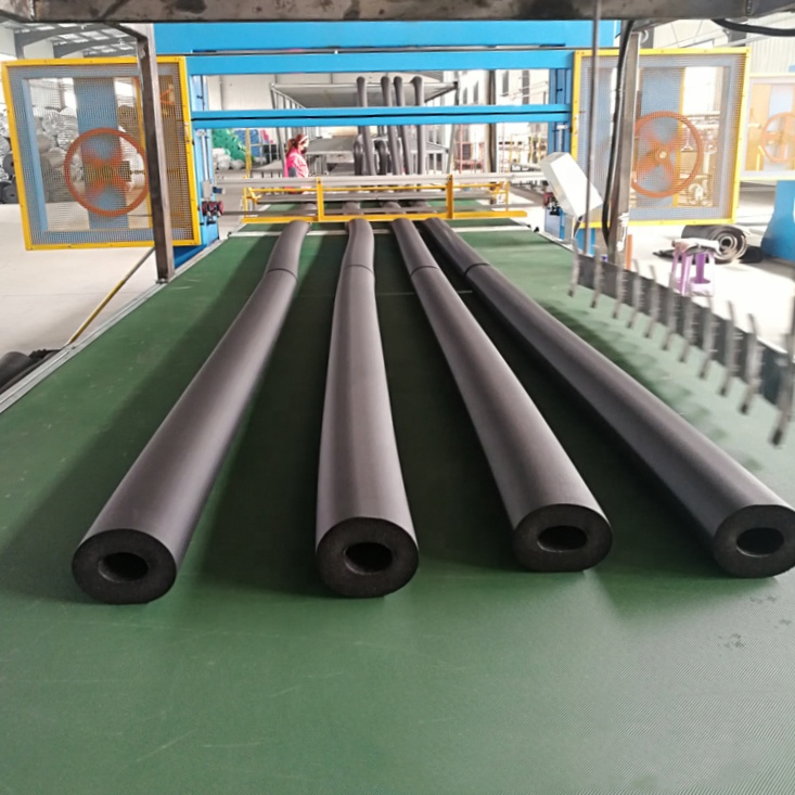 Rubber Foam Insulation Tube NBR PVC Foam Insulated Tube Rubber Pipe Insulation for Air Conditioning Refrigeration Copper Tubes