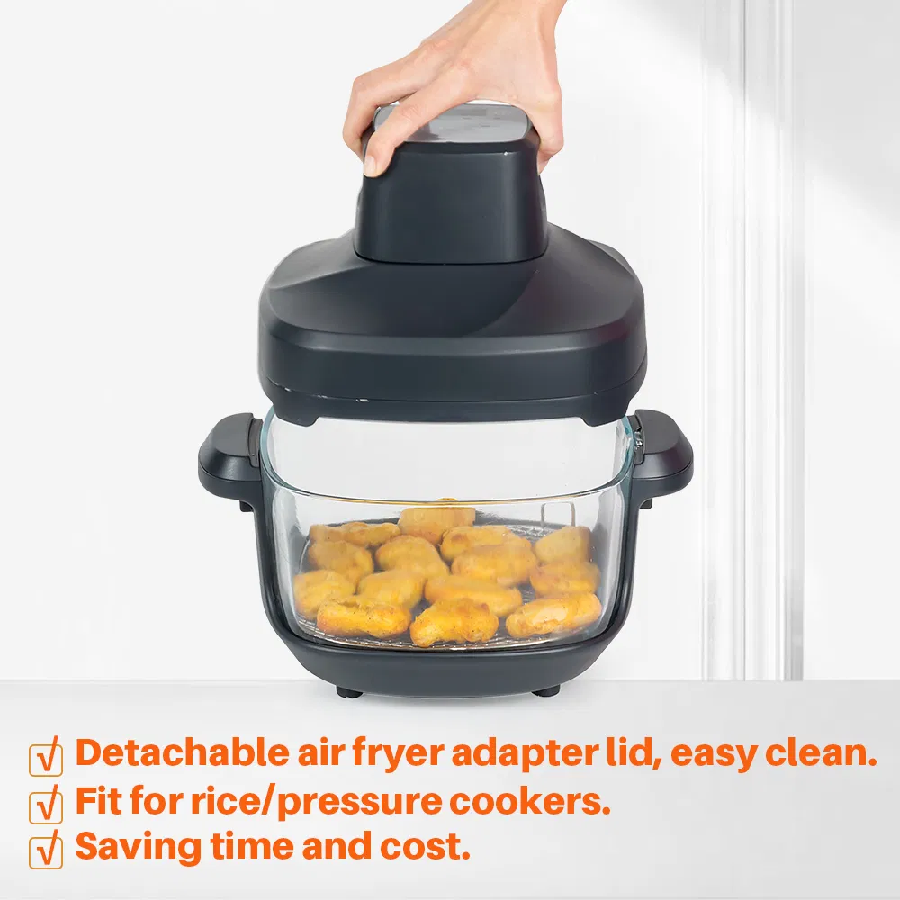 Best Selling OEM 4.5L Nonstick Coating Electric Visual Smart Air Fryer