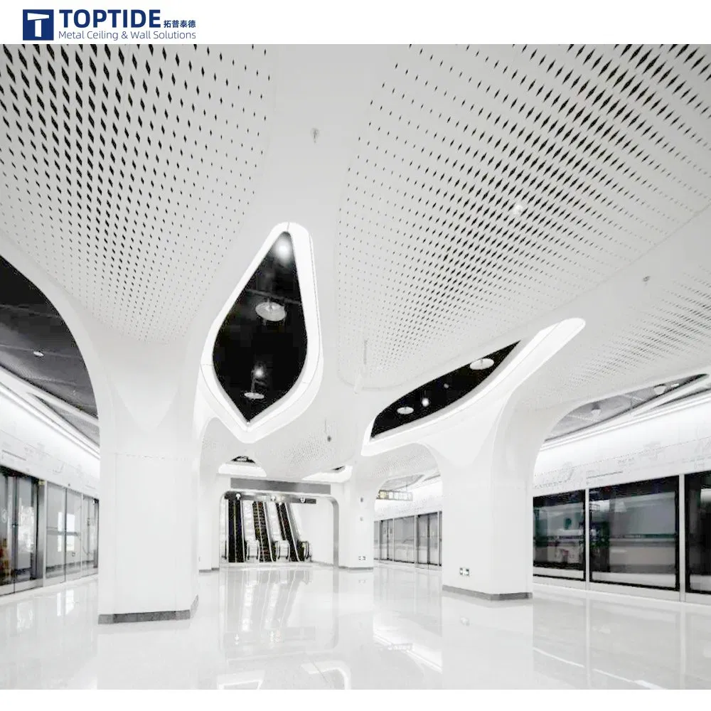 Fireproof Metal Pillar Decorative Materials Aluminium Wall Column Covering Board