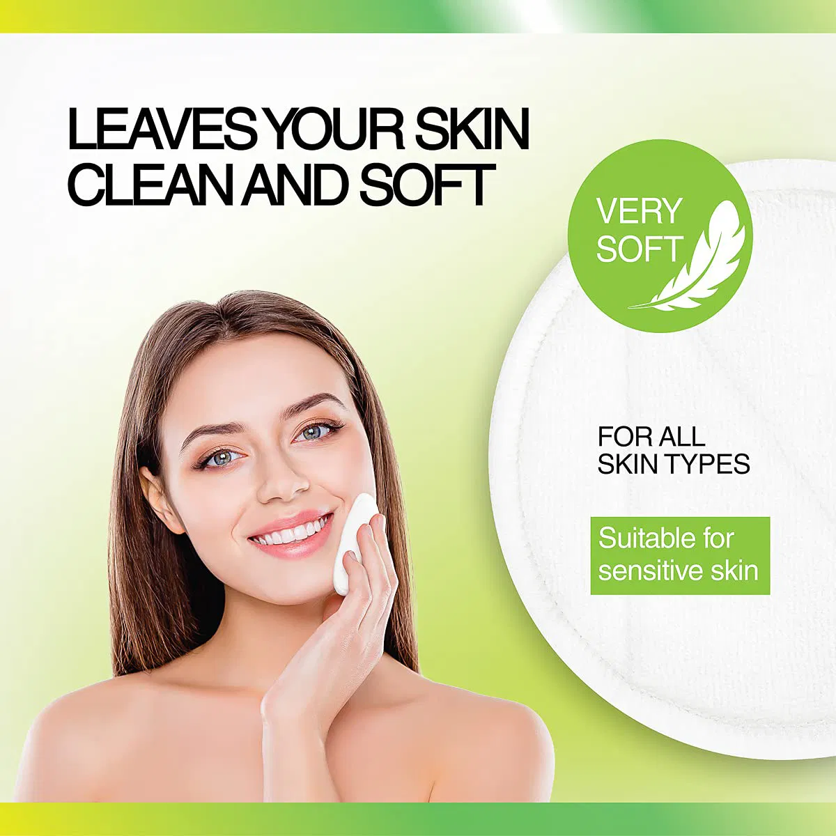 OEM Free Sample Nonwoven Cotton Cosmetic Pads Beauty Cotton Pads Makeup Remover Feminine Eco Friendly Makeup Remover Pads Cosmetics Suppliers