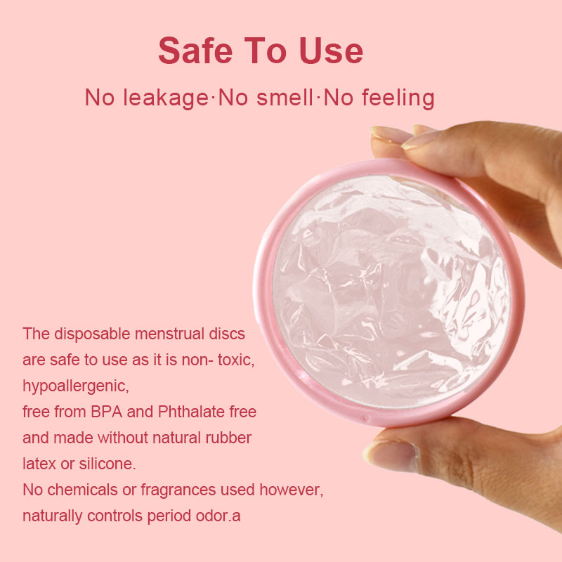 Furuize Hot Sell Custom Period Discs Disposable Menstrual Disc for Beginners Good Quality Cup Alternative Menstrual Disc