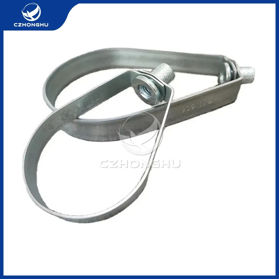 Czhonghu PE Pipe Support China Manufacturers Highly Durable Steel Heavy Duty Adjustable Swivel Loop Hanger