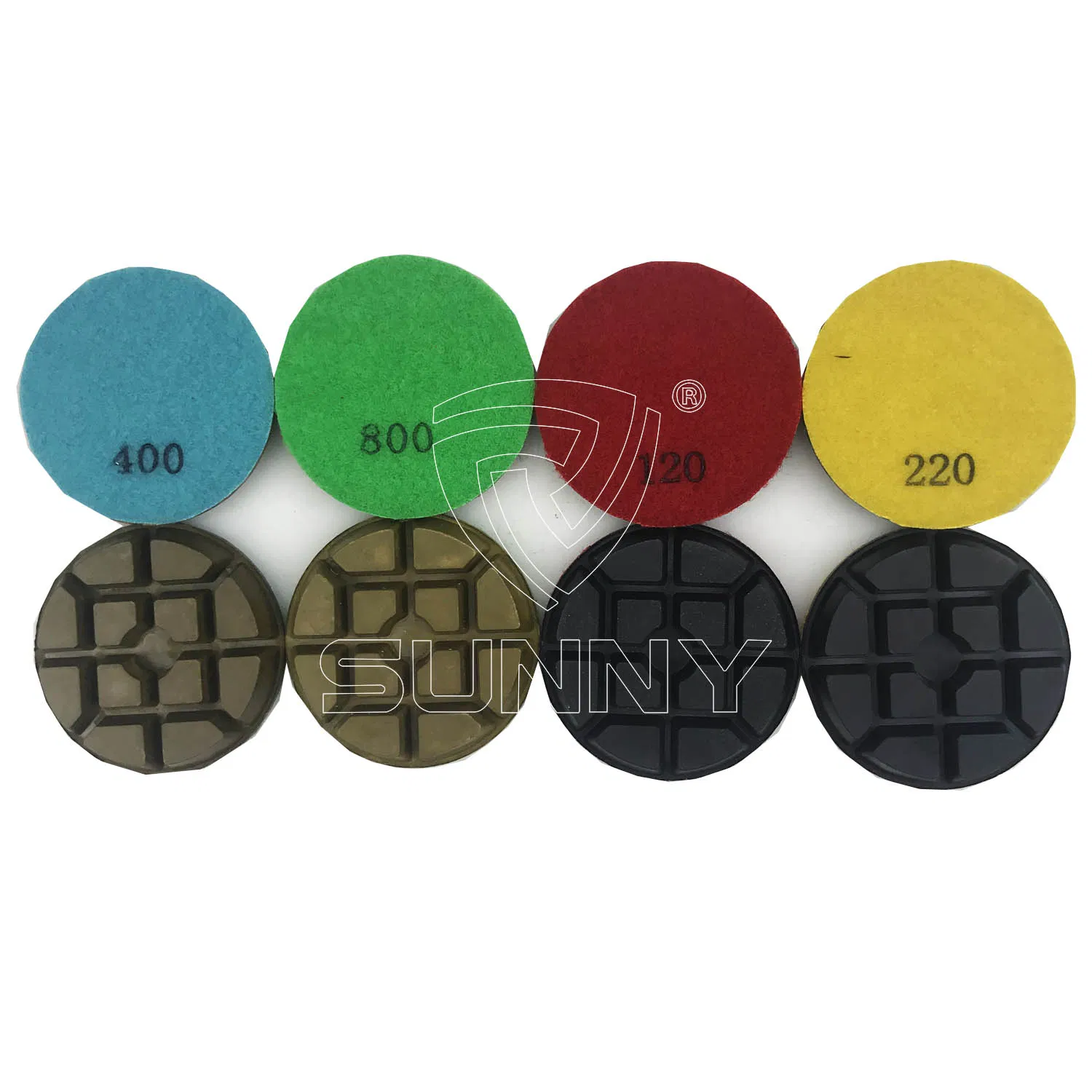 3 Inch 80mm Diamond Resin Polishing Pad for Concrete Marble Granite