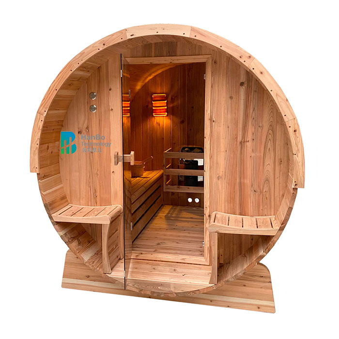 Pine Timber 2/4 Person Sauna Dome for Easy to Install High Security