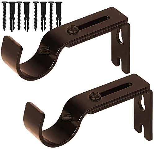 Fabrication Curtain Rod Bracket Metal Livingroom Curtain Rod and Accessories