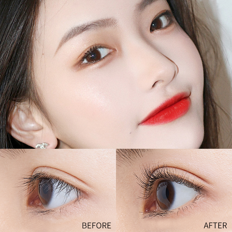 Makeup Waterproof Curling Shining Lengthening Black Vegan Silky Fiber 3D Mascara