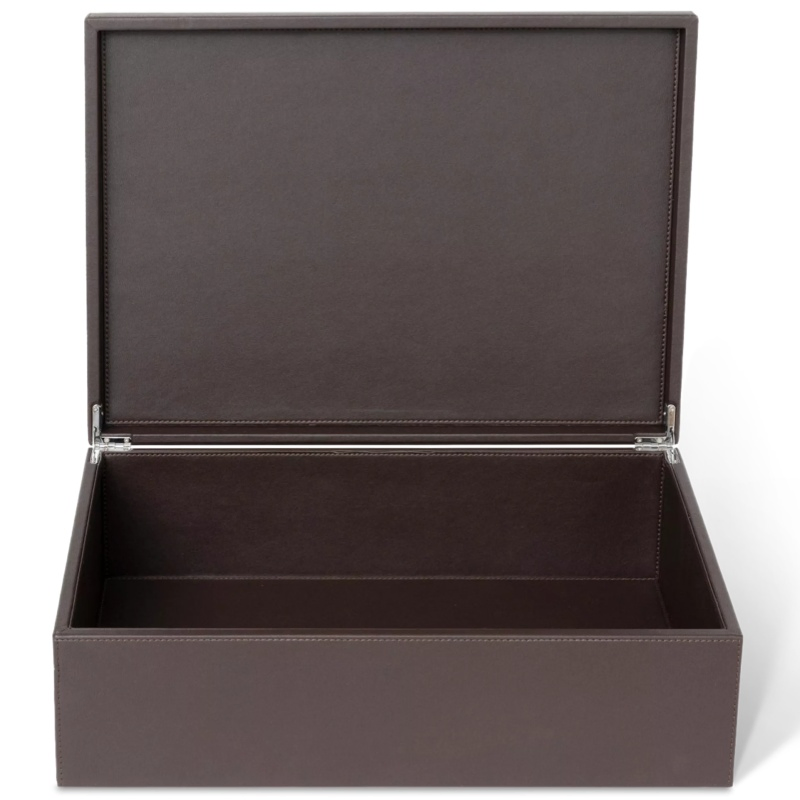 Vegan Fashion Hotel Supplies of Laundry Box Made of Bio-Based Vegan Leather