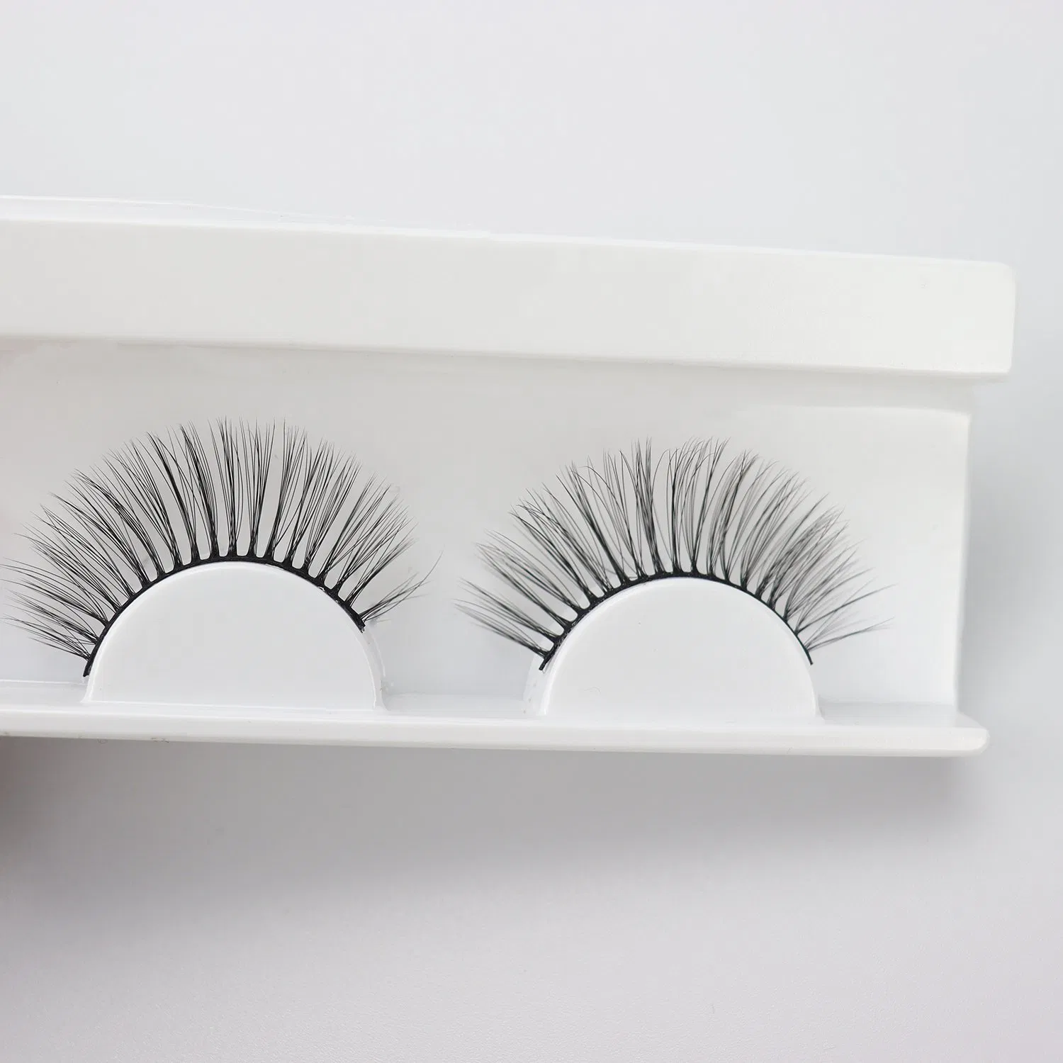 Faux Mink Lashes 3D Thick Volume D Curl Wispy Eyelashes