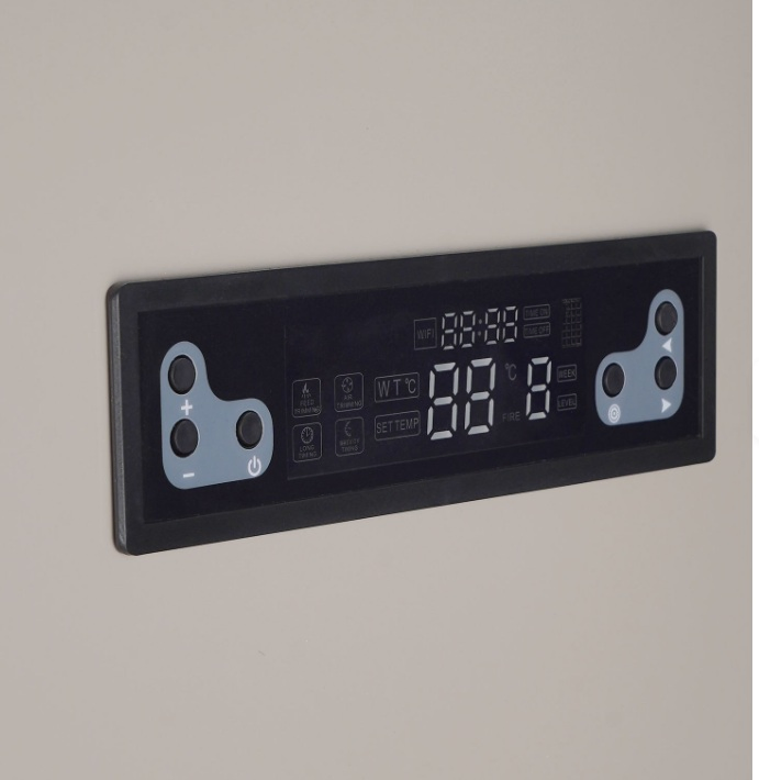 100 Square Meter Floor Heating System Wood Pellet Stove Heating in Winter