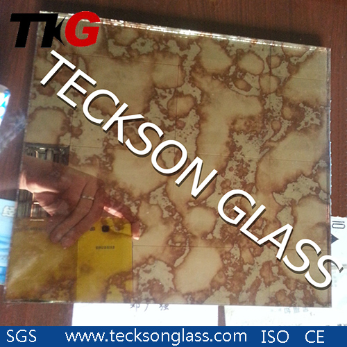 4mm High Quality Art Decorative Glass Antique Mirrors