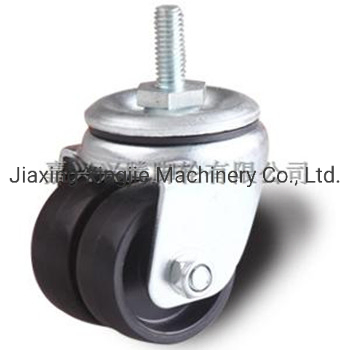 2inch Medium Duty Caster Swivel Nylon Double Wheel with 120kg Load Capacity