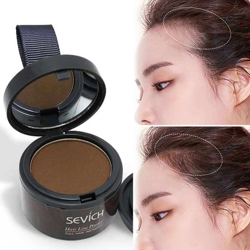 New Arrival Temporary Hair Root Touch up Hairline Shadow Powder for Women Natural