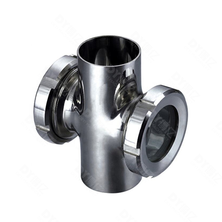 Stainless Steel Food Grade DN150 Tri-Clamp Union Sight Glass