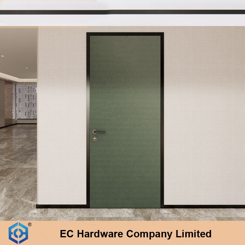 Wood China PVC Bathroom WPC and Engineered Veneer Front Bedroom Door Factory