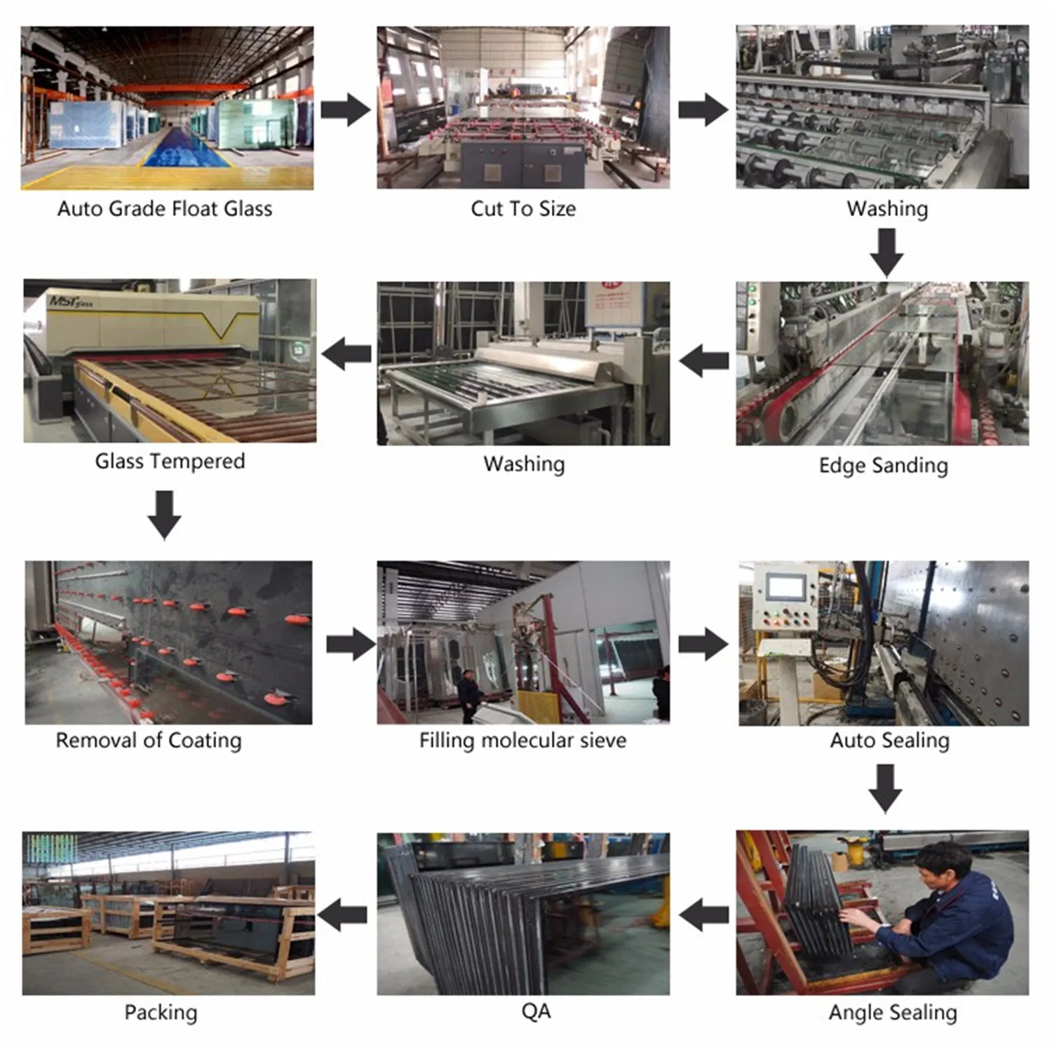Safety Building Insulated Glass for Curtain Wall