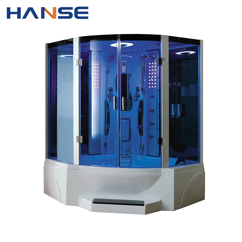Luxury Indoor Bathroom New Design Bathroom Steam Shower Room with TV