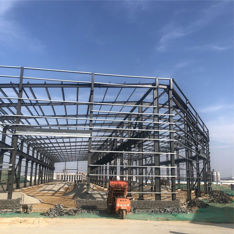 Building Material H Beam Welded Connection Workshop Construction Warehouse Poultry House Steel Structure