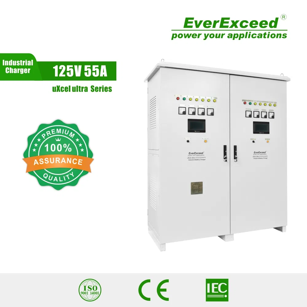 Everexceed Uxcel Ultra Series 125V55A Redundancy Rectifier Battery Charger