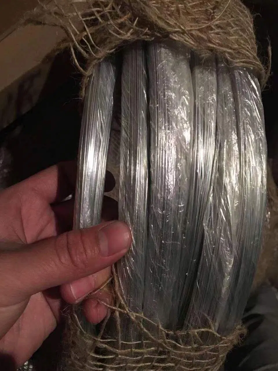 Оцинкованная проволока Bwg22 для строительства, 5-7 кг