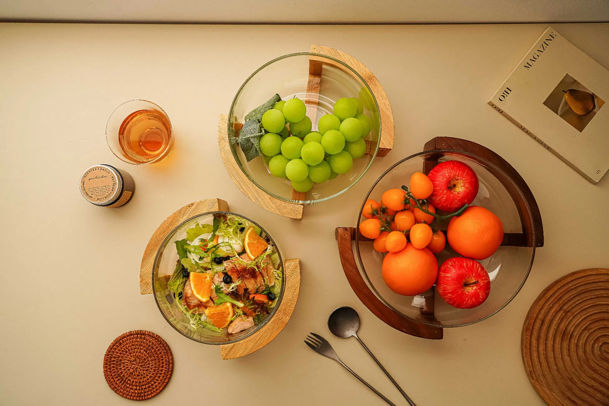 Contemporary Glass Dessert Tower for Stylish Event Centerpieces
