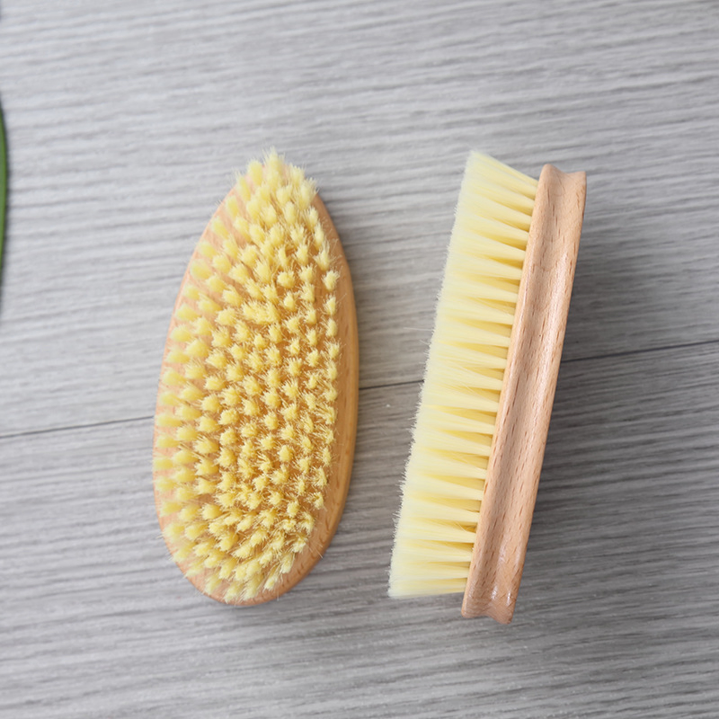Wholesale Wood Sneaker Shoe Clothes Cleaning Multipurpose Wood Laundry Brush